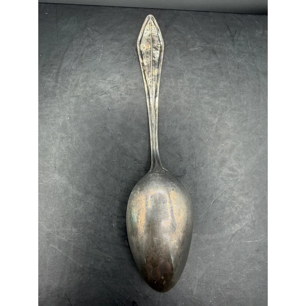 🥄✨ Rare Antique Chinese Silver Spoon – Guide Commemorative Mark 
